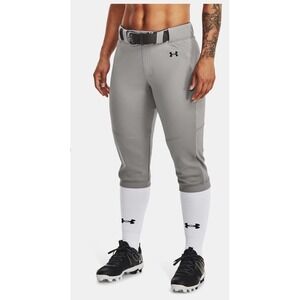 Under Armour Women's Vanish Softball Pants – Gray – Size XL –‎ Fitted – NWT